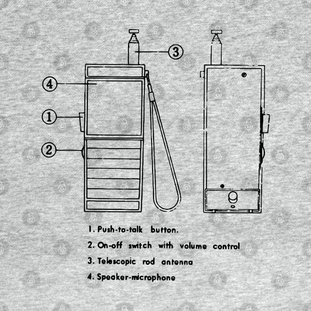 Walkie Talkie Secret Technology Schematic Communication by callingtomorrow